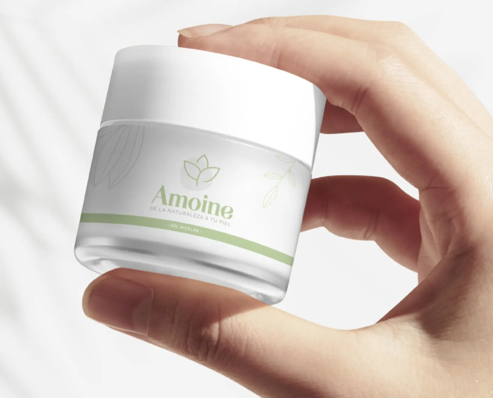 Logotipo y sistema de identidad Amoine