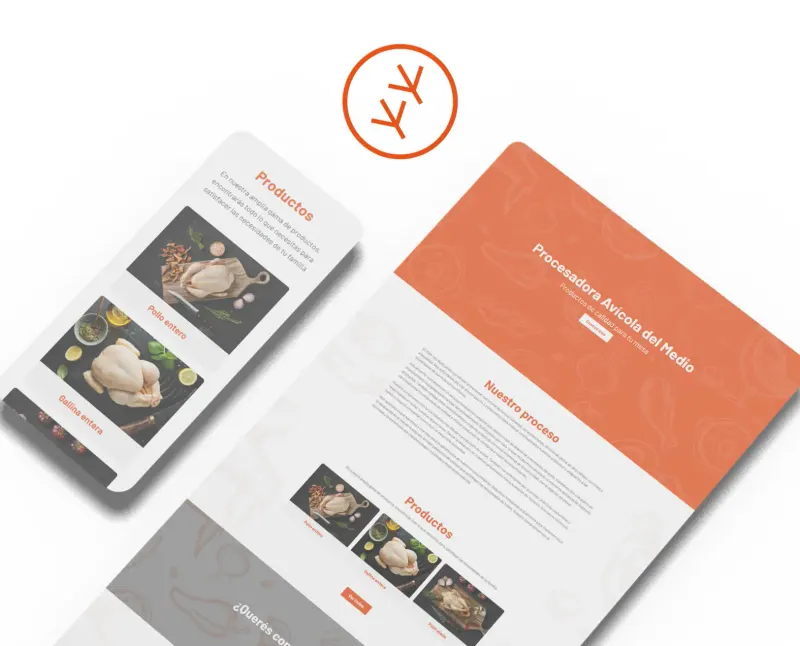 Procesadora Avícola del Medio — Sitio web